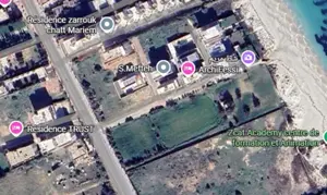 A vendre11560m² bord de mer Chatt Meriem sousse