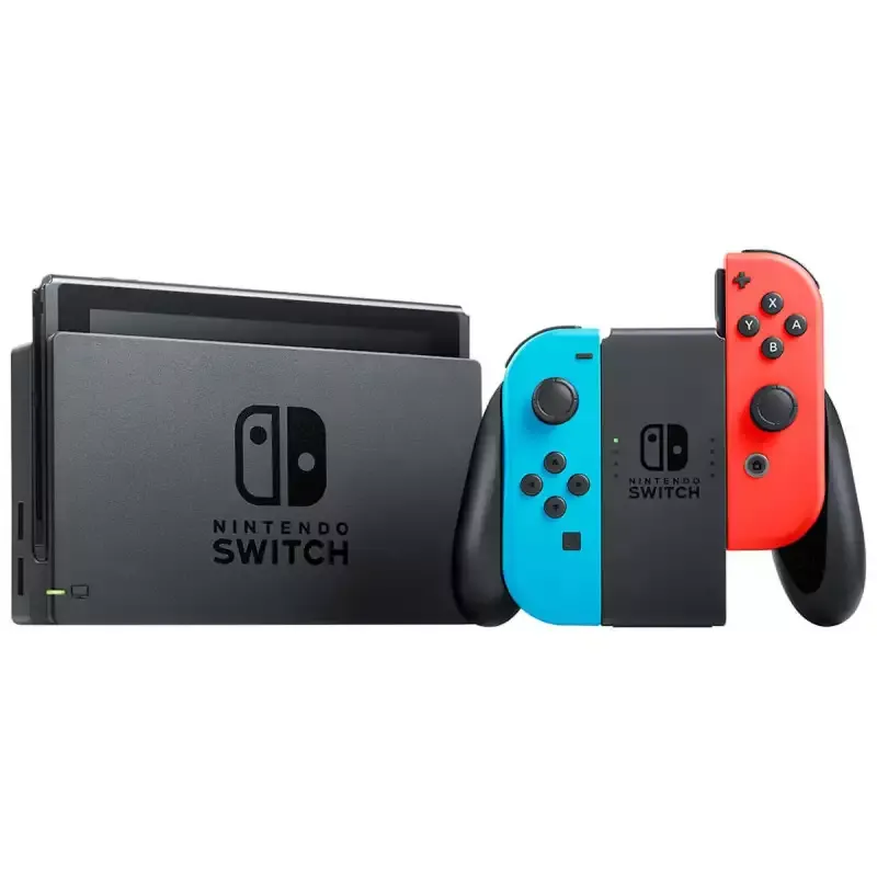 Nintendo Switch avec quatre Cassettes de Switch