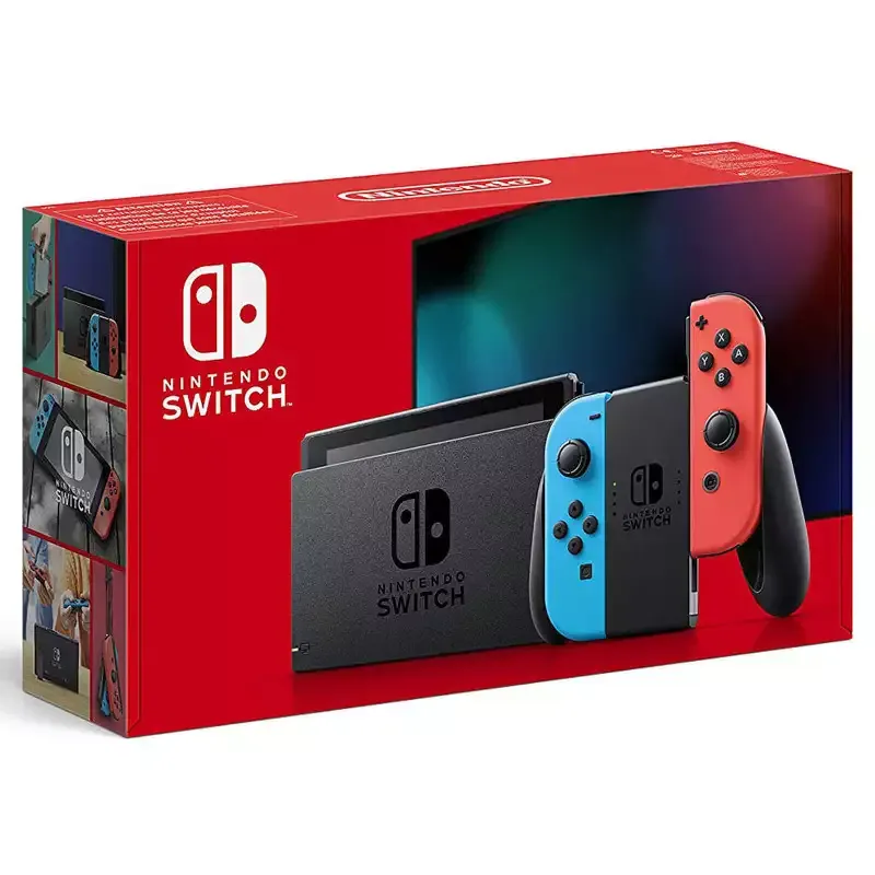 Nintendo Switch avec quatre Cassettes de Switch