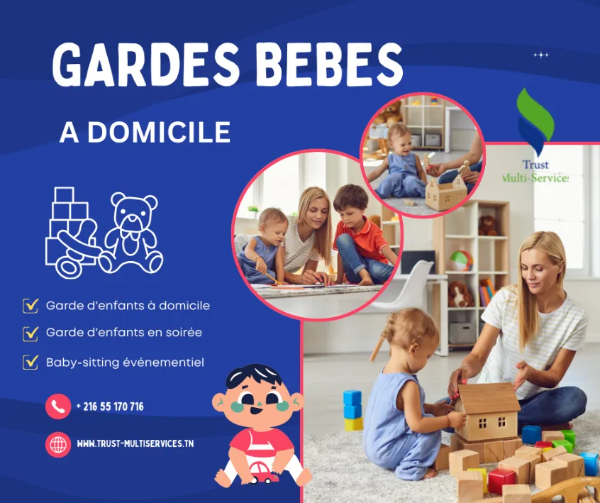 société TMS propose des Gardes Bebes A TUNIS