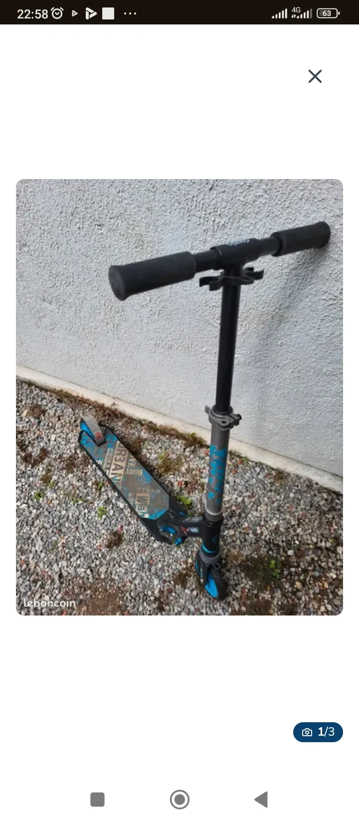Trotinette Oxelo alu play đ¶