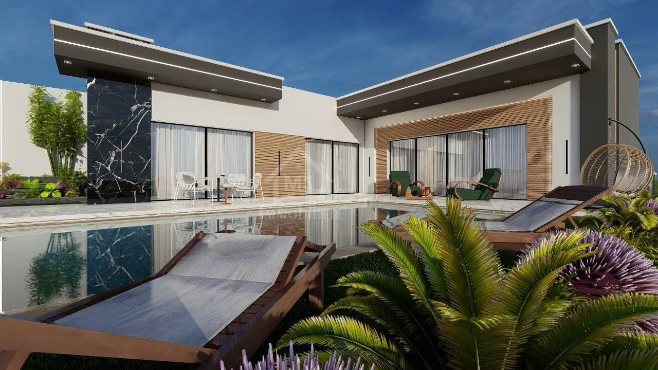 Villa encours de construction à vendre à Hammamet Sud 51355351