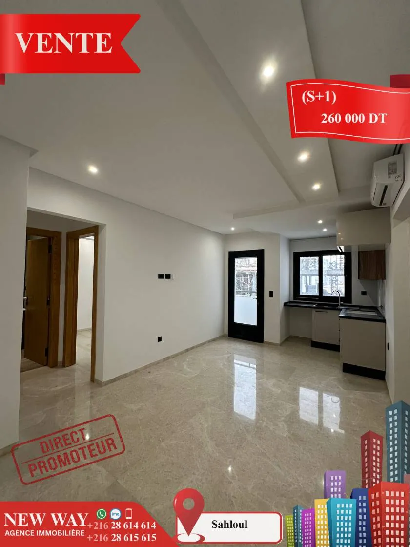 (S+1) Directe Promoteur à Sahloul 4
