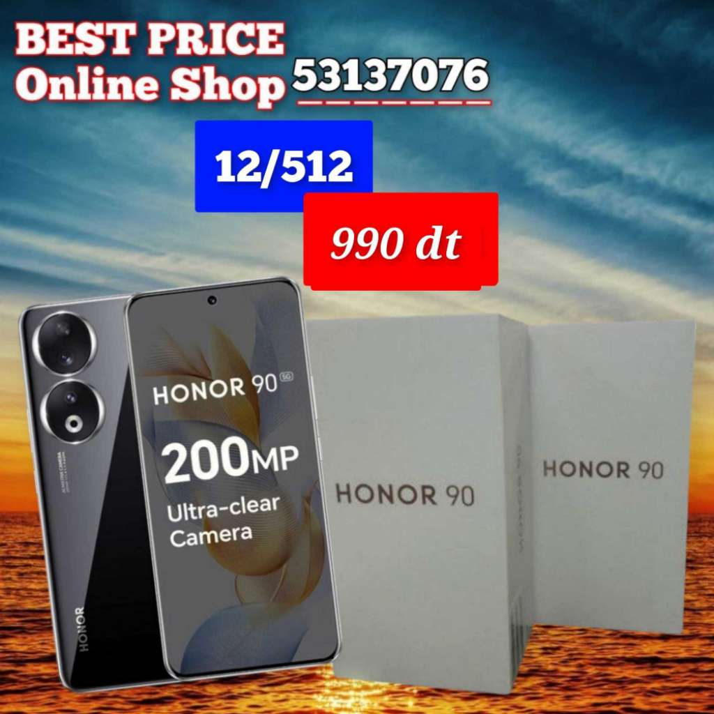 HONOR 90 5G 12/512 Cacheté Neuf paquet fermé # validé ✔️