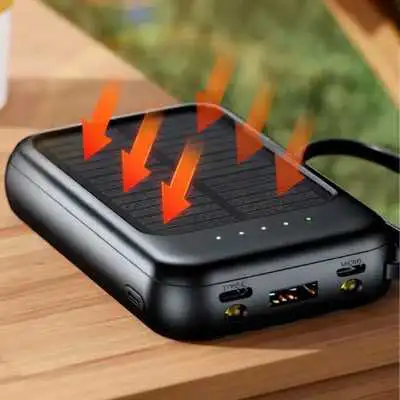 Mini Power bank Solaire 10000mAh