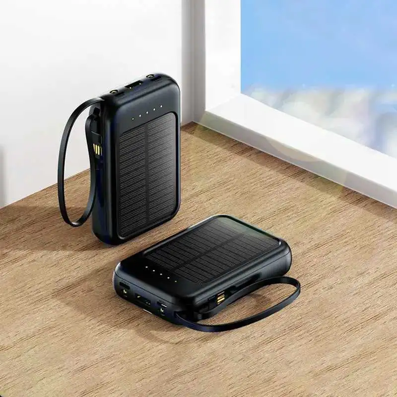 Mini Power bank Solaire 10000mAh