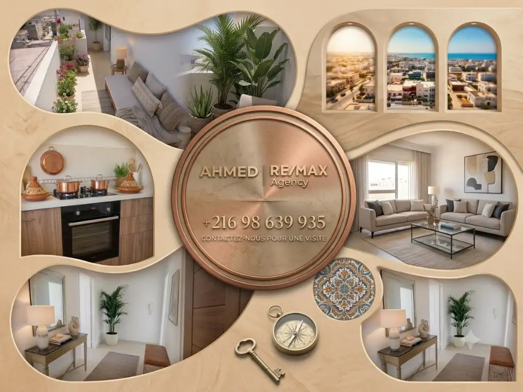 À VENDRE – 4 APPARTEMENTS INDÉPENDANTS À SAHLINE MONASTIR
