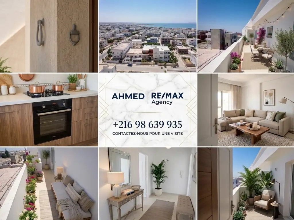 À VENDRE – 4 APPARTEMENTS INDÉPENDANTS À SAHLINE MONASTIR