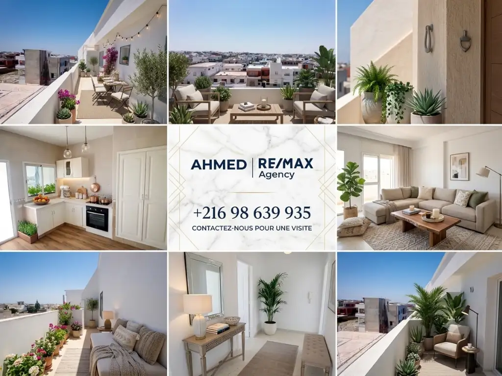 À VENDRE – 4 APPARTEMENTS INDÉPENDANTS À SAHLINE MONASTIR