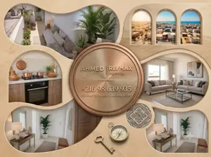À VENDRE – 4 APPARTEMENTS INDÉPENDANTS À SAHLINE MONASTIR 