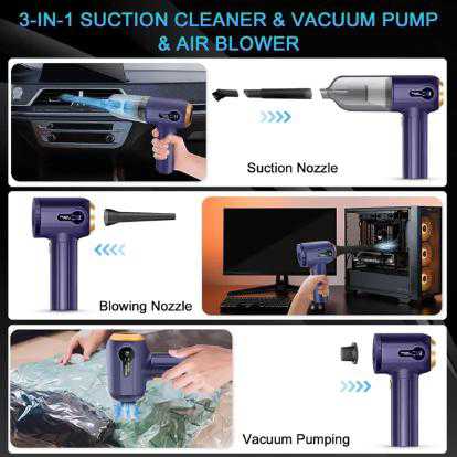 Aspirateur à main multifonctions rechargeable marque Ledeak