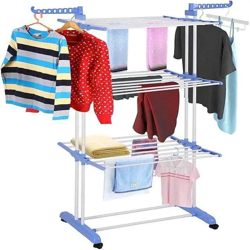 Sèche linge à 3 Niveaux avec Cintre Multifonction