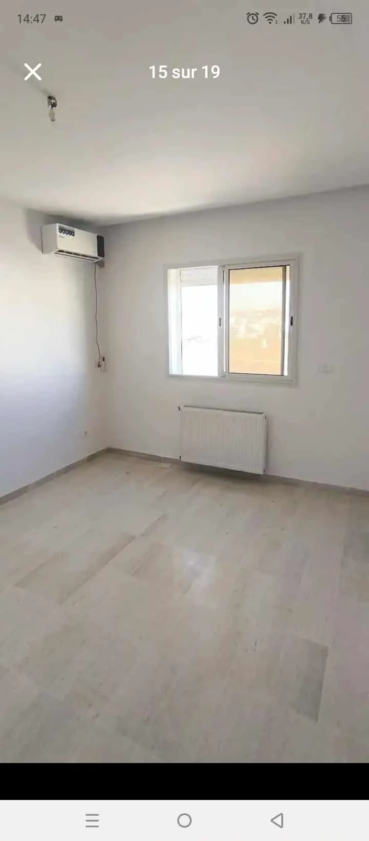 un appartements s+2 hs neuf au 5éme étage(avec ascenseur) a louer a Enkhilette