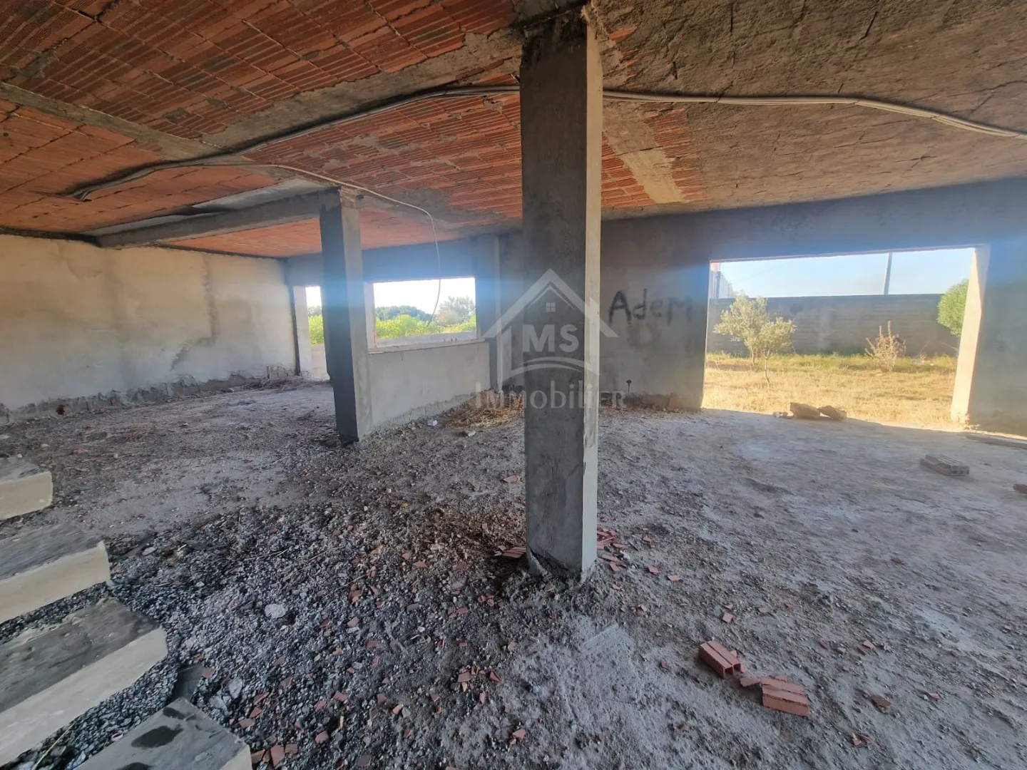 Villa S+4 encours de construction à vendre à Korba 51355351