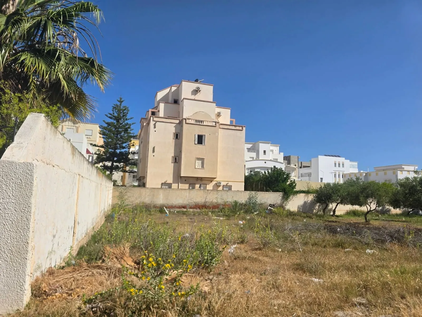 Terrain 650 m² à deux pas de la mer hammam Sousse kantaoui