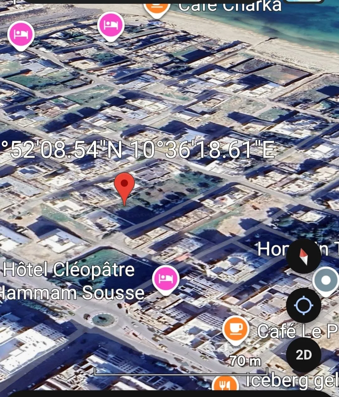 Terrain 650 m² à deux pas de la mer hammam Sousse kantaoui