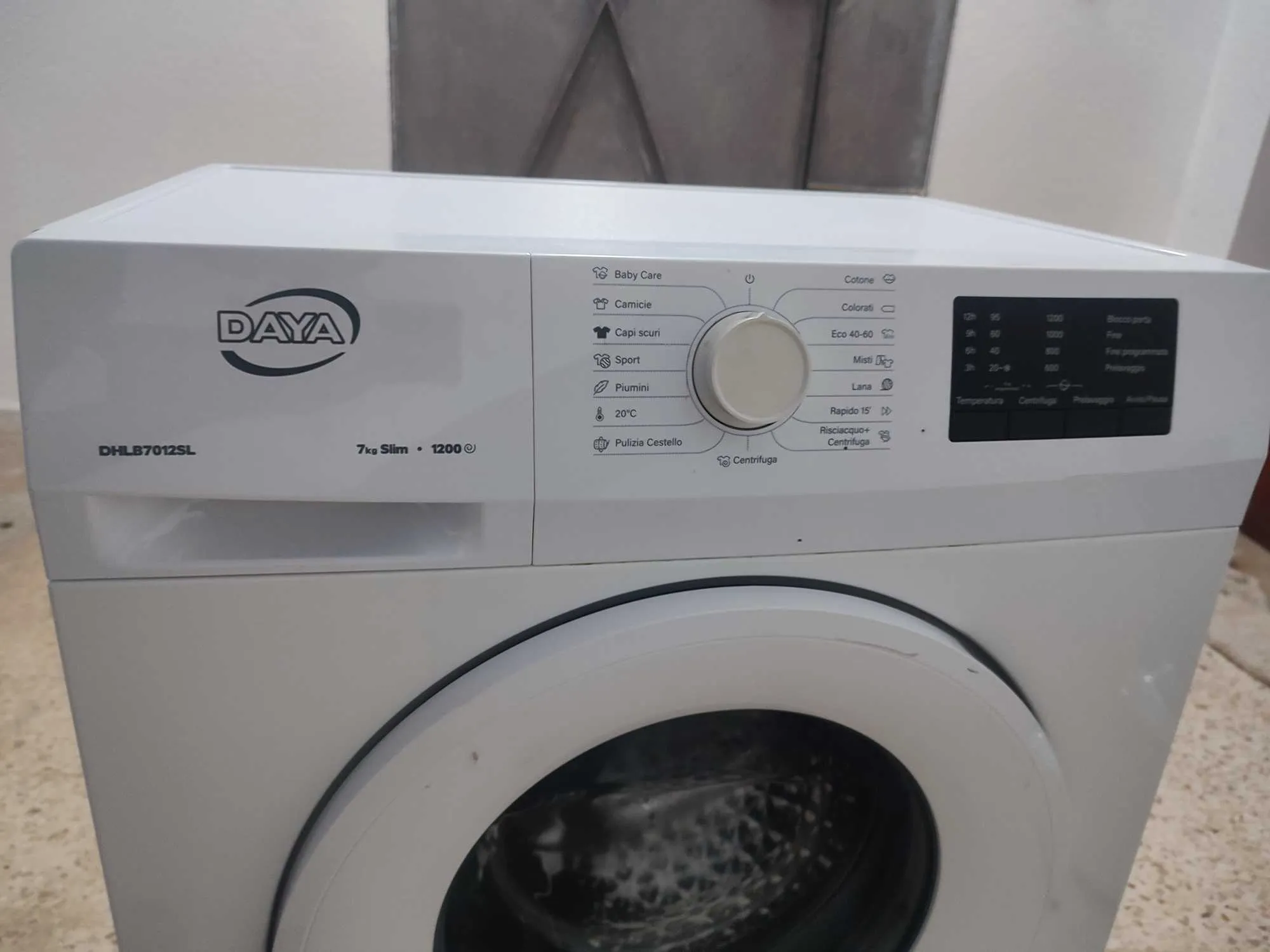 machine a laver 7kg 🇮🇹