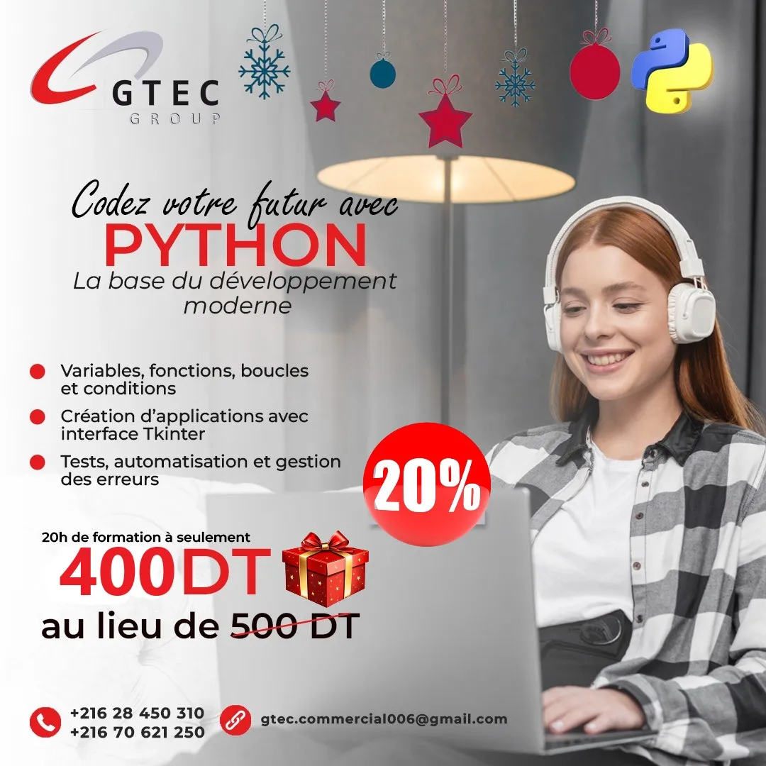 Maitrisez Python: le langage clé pour réussir dans le tech