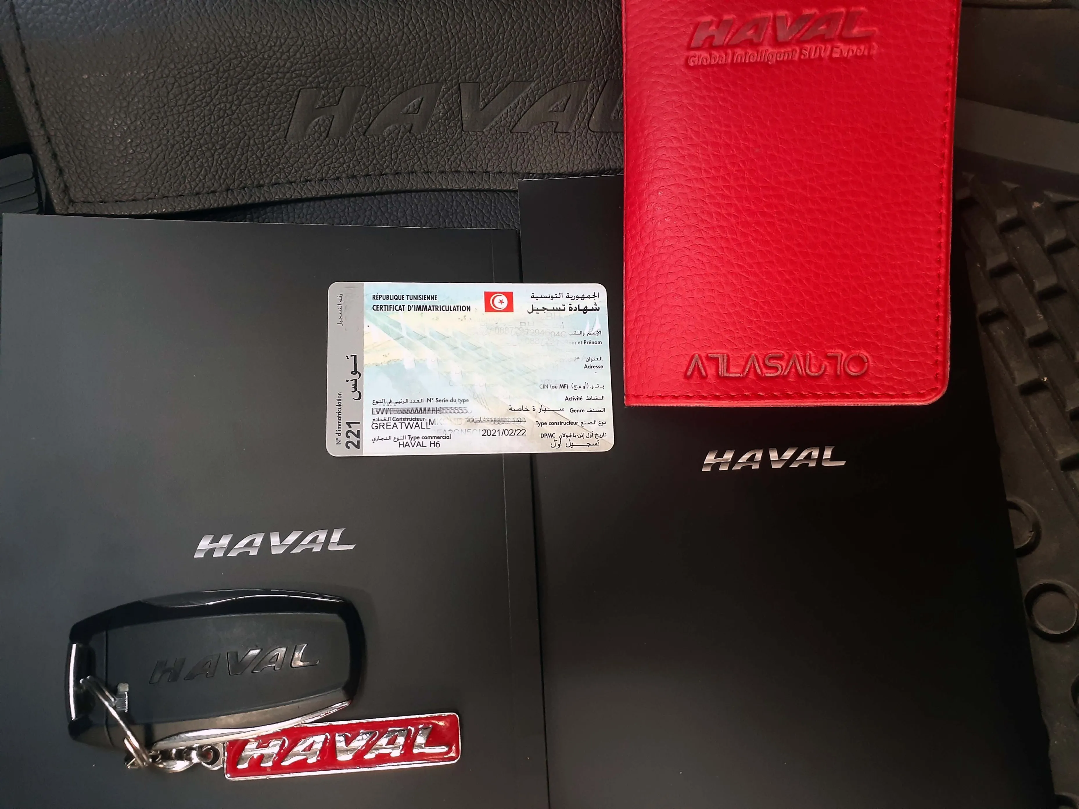 Haval H6 neuf BVA 10km série 221 تسجيل أول