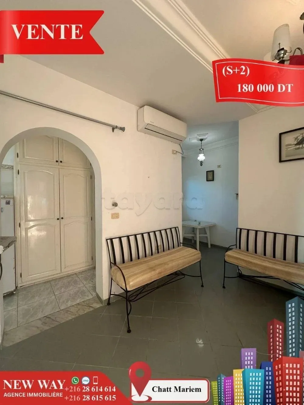 (S+2) Prés de la Mer à Chatt Mariem