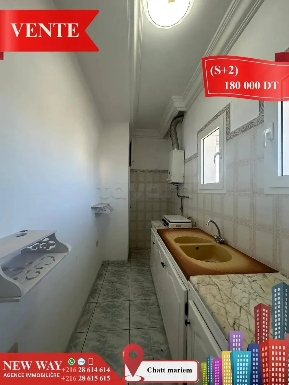 (S+2) Prés de la Mer à Chatt Mariem