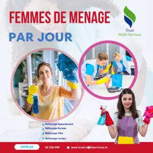 femme de ménage par jour en tunis 