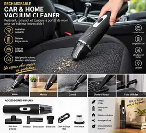 Aspirateur à main rechargeable