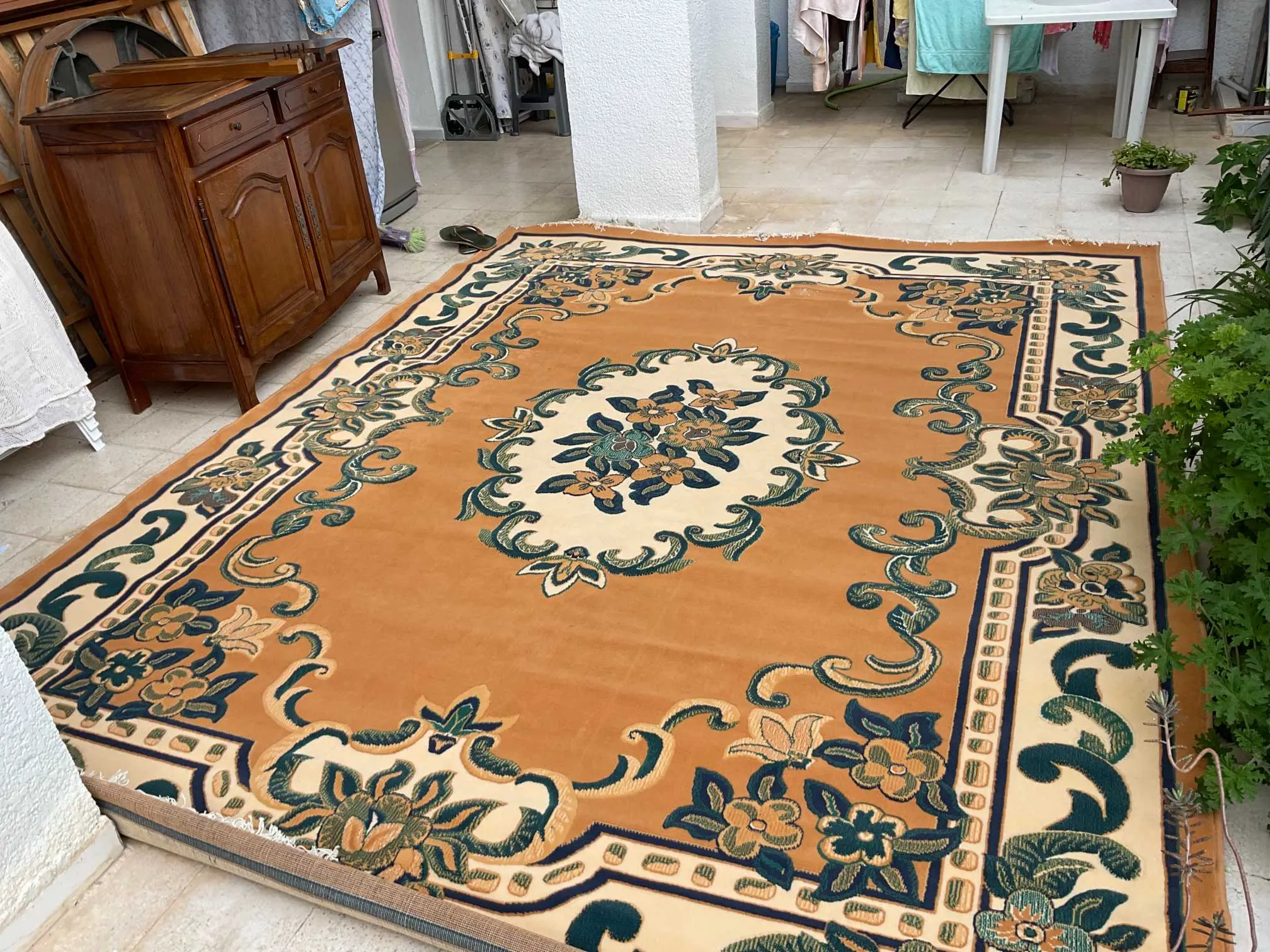 Tapis + couettes