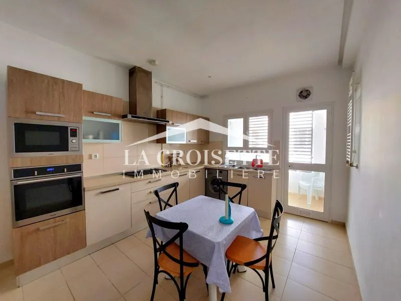 Appartement s3 meublé à Gammarth ZAL1813
