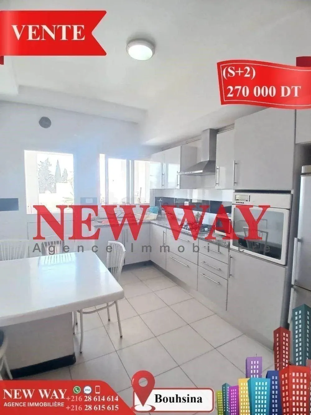 Villa de Charme Fait l'angle à Sahloul