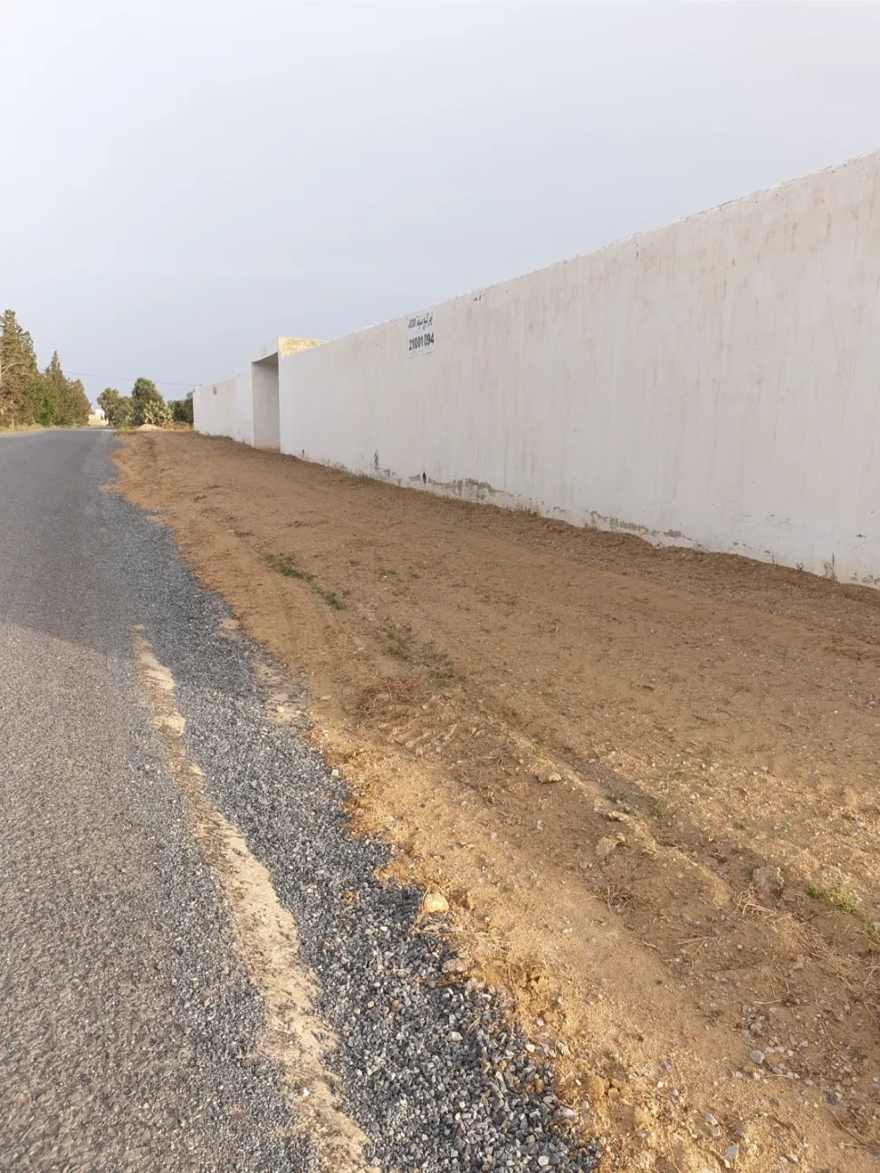 Forfait PRIX LARGEMENT NÉGOCIABLE Terrain de 8200m² entièrement clôturé à HAMMAMET