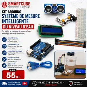 Kit Arduino – Système de Mesure Intelligente du Niveau d’Eau