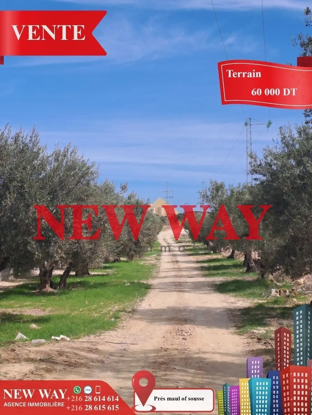 Terrain Prés Mall Off Sousse