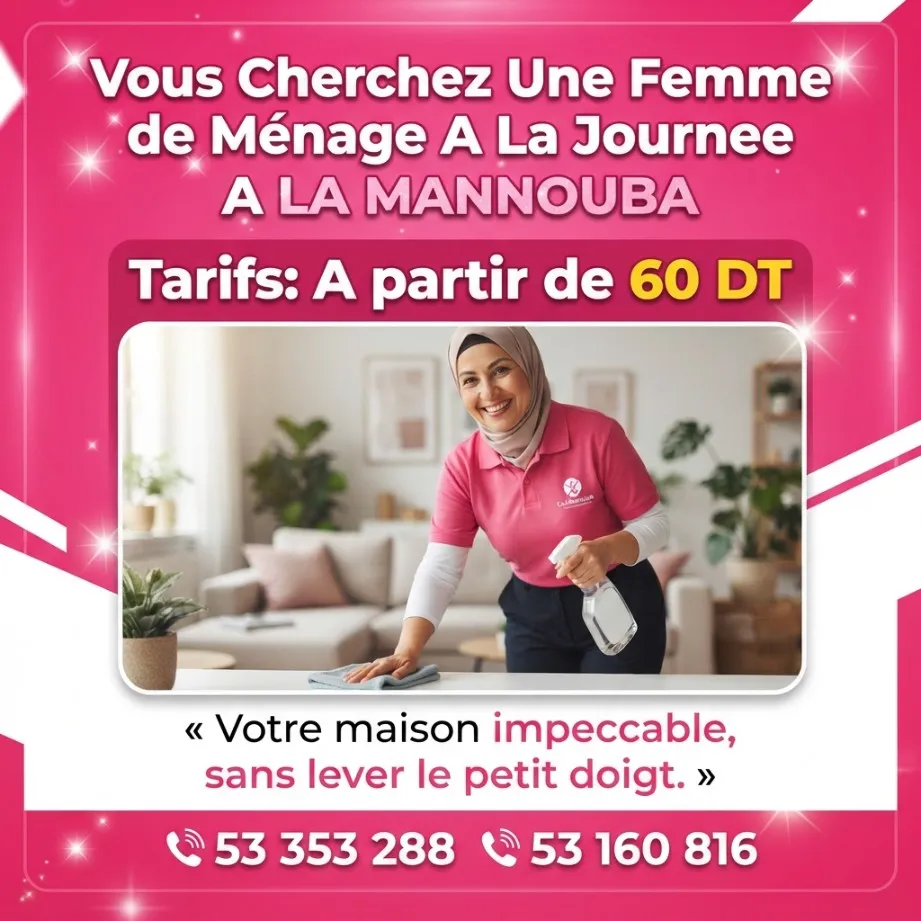 femme de menage par jour 