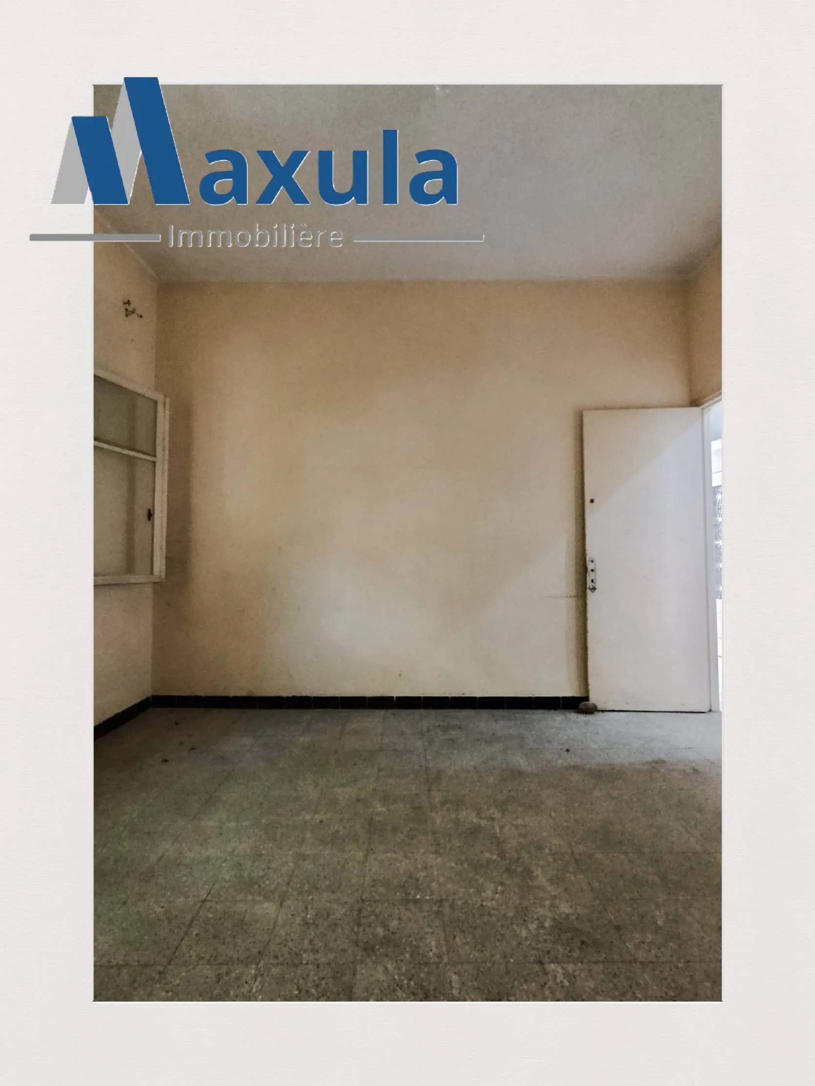 À VENDRE VILLA S+3 À RÉNOVER À BEN AROUS