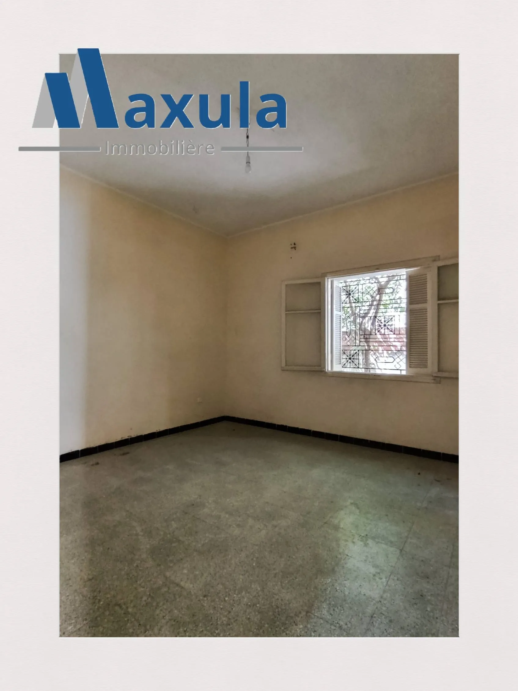 À VENDRE VILLA S+3 À RÉNOVER À BEN AROUS