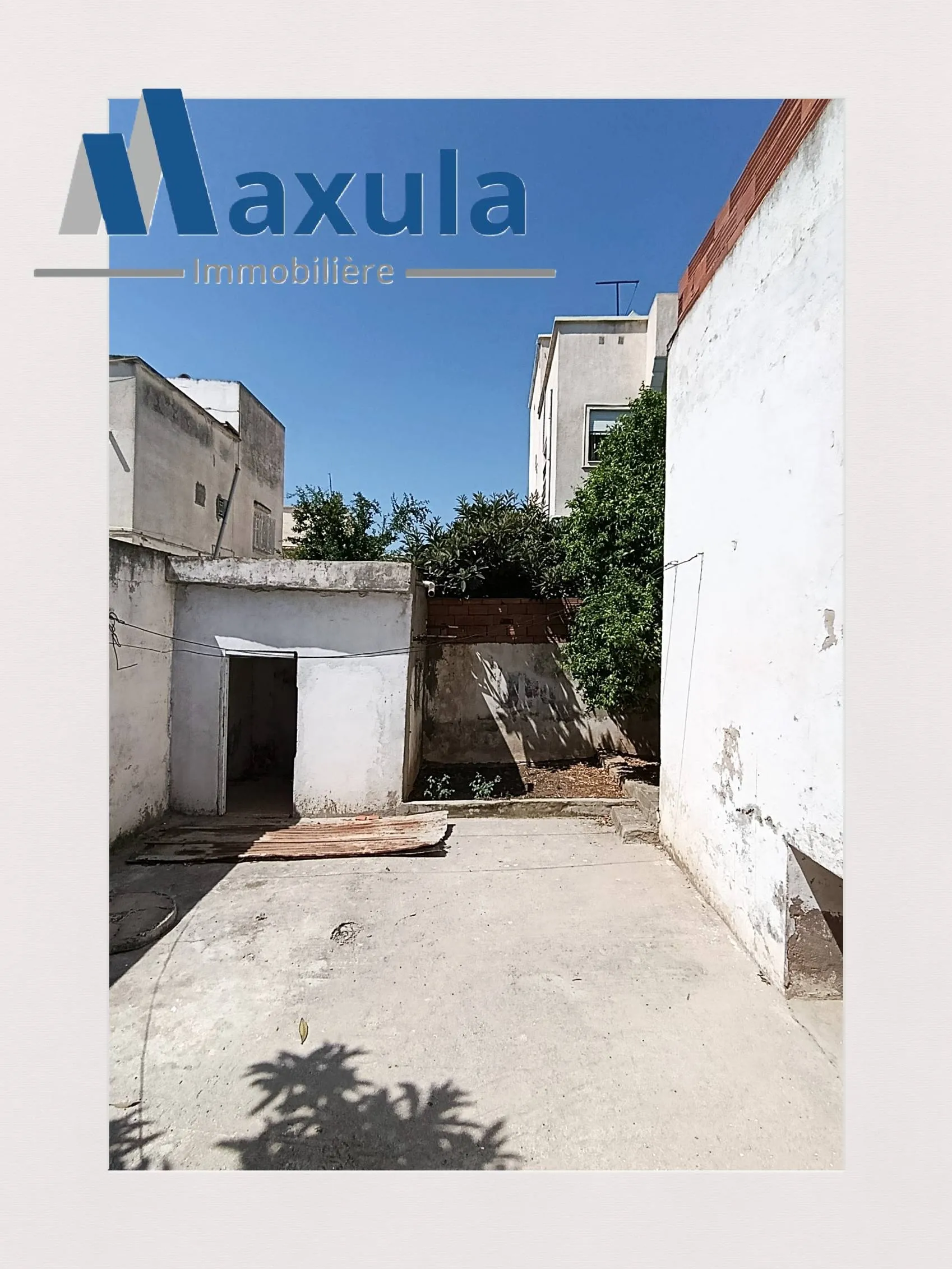 À VENDRE VILLA S+3 À RÉNOVER À BEN AROUS