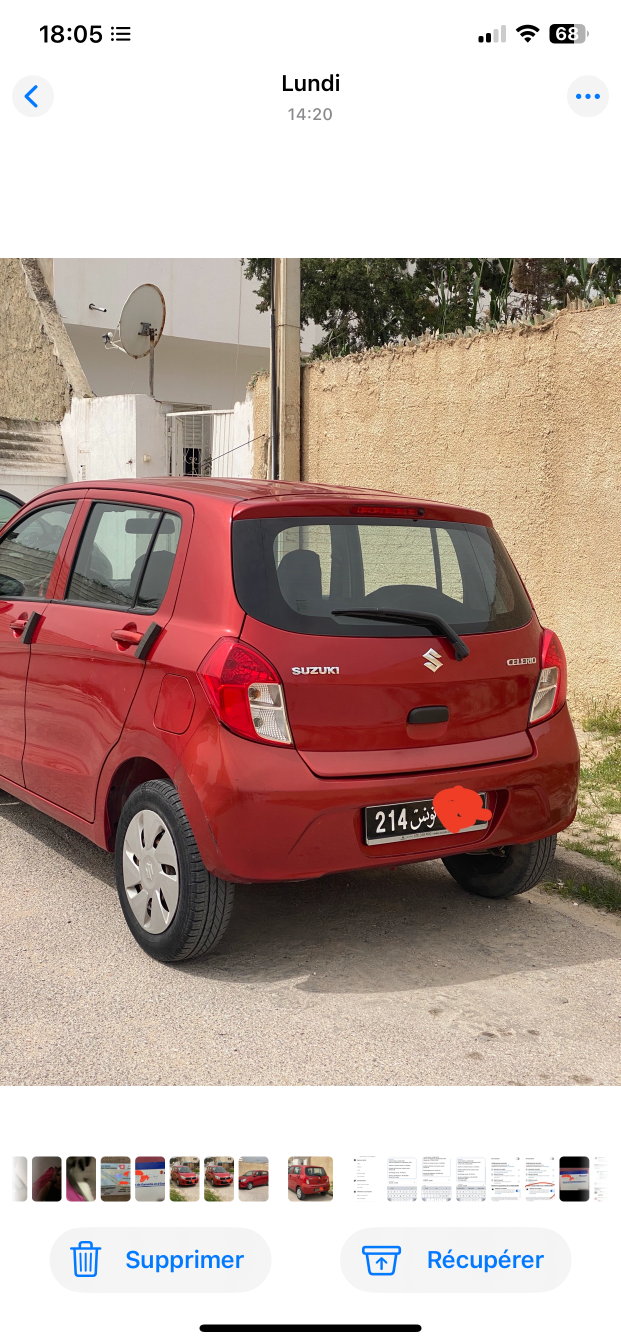 A vendre suzuki celerio