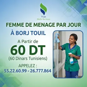 FEMME DE MENAGE PAR JOUR A NFZA
