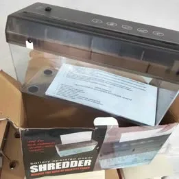 destructeur papier alimentation USB