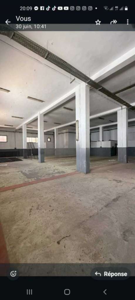 A louer ou bien a vendre local industriel superficie 3000 mÂČ