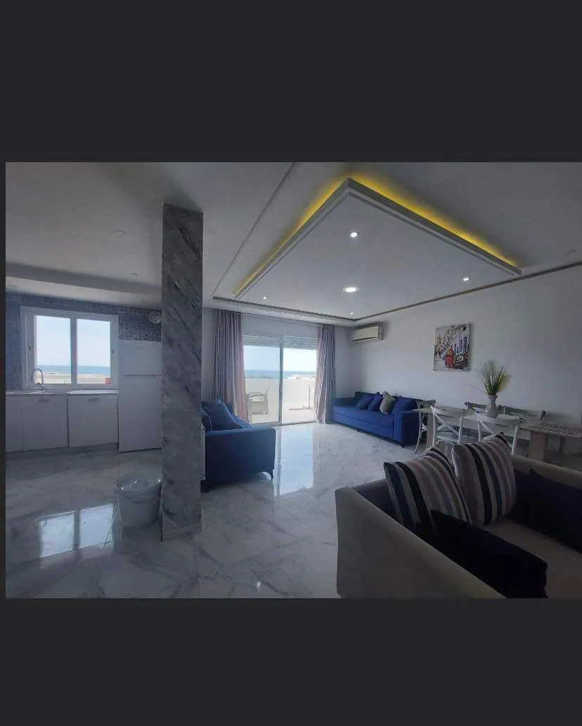 đS+2 MeublĂ© Avec vue Mer En Location | Chott Mariem