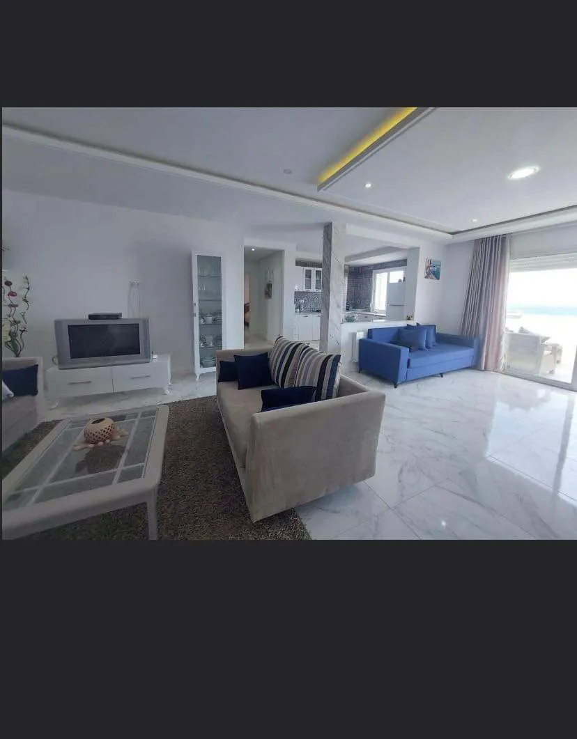 đS+2 MeublĂ© Avec vue Mer En Location | Chott Mariem