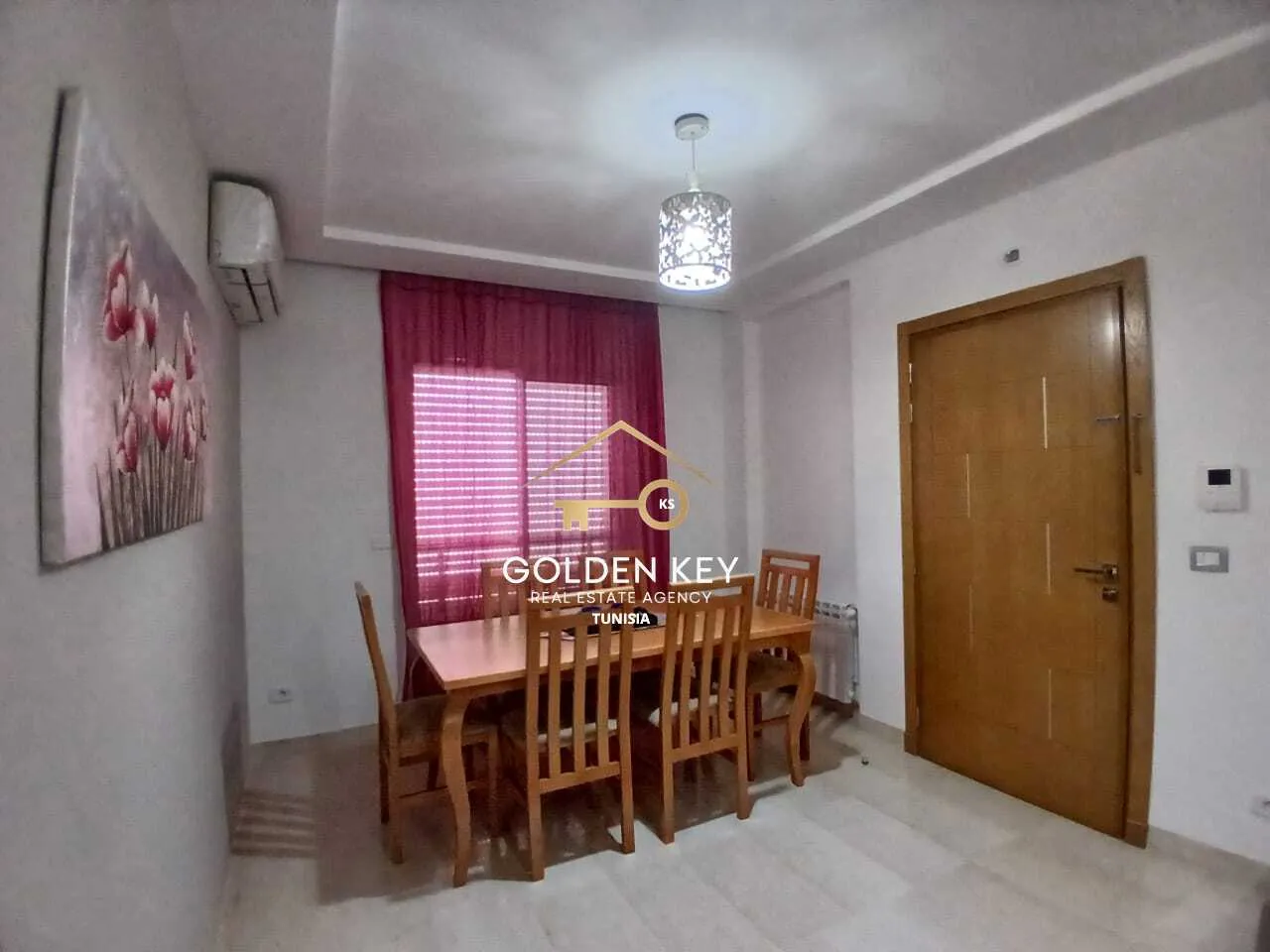 À LOUER – Appartement S+1 Meublé à La Soukra
