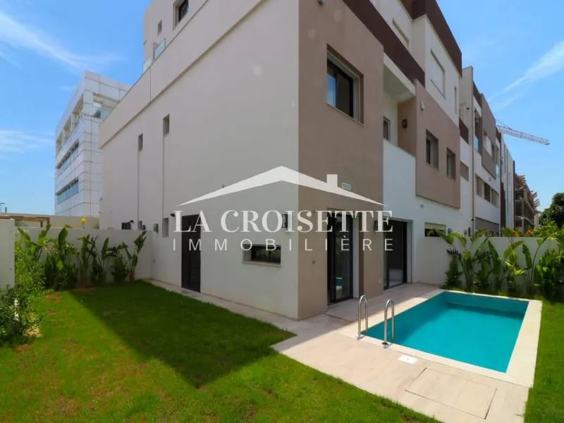 Duplex s2 avec jardin et piscine aux Jardins de Carthage MDV0176