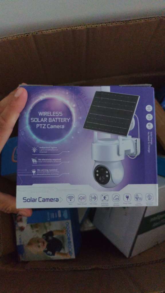 Caméra solaire de surveillance neuf