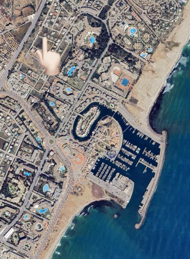 Terrain viabilisé à 0 minute de Yasmine Hammamet