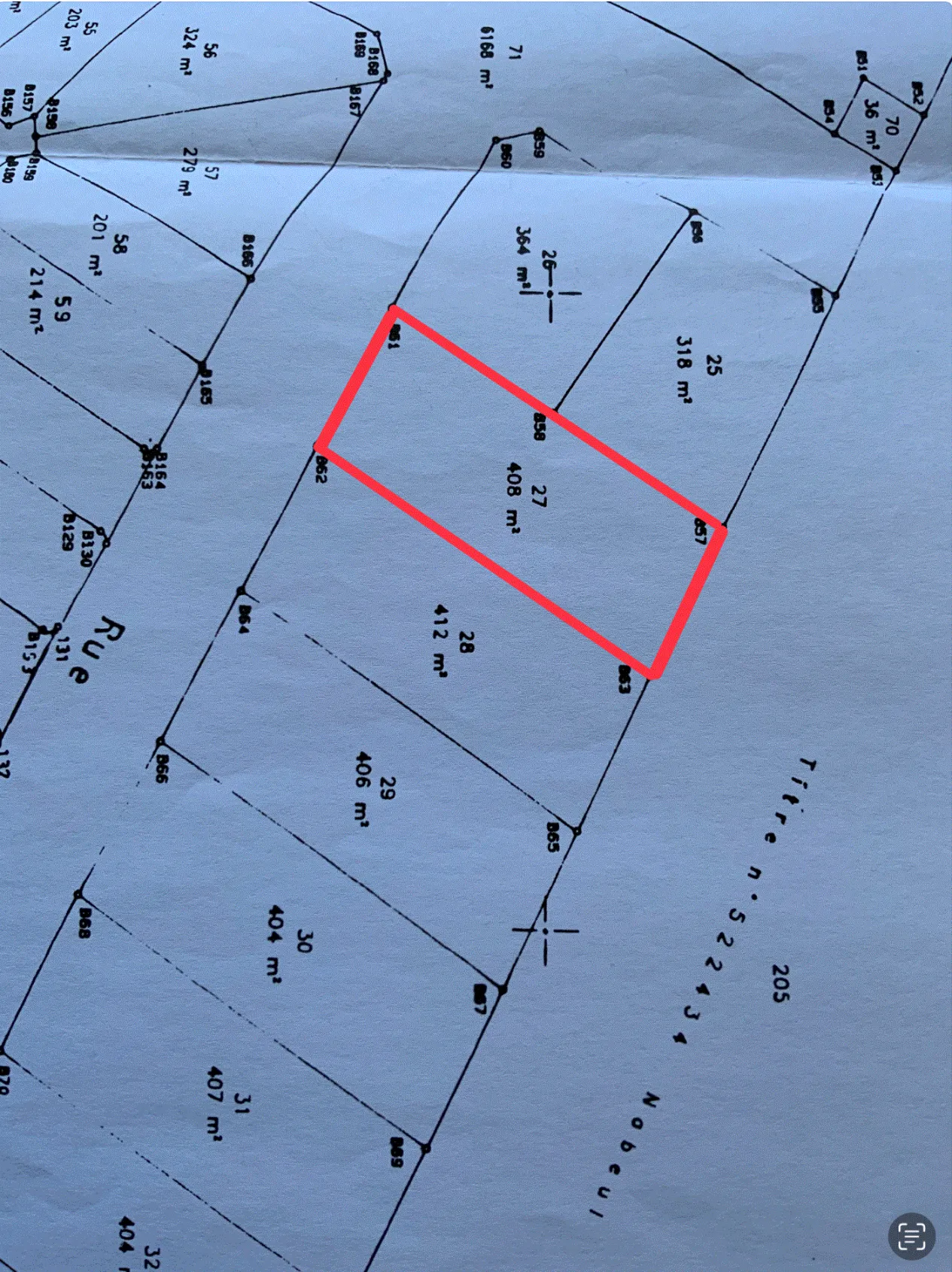 Terrain viabilisé à 0 minute de Yasmine Hammamet