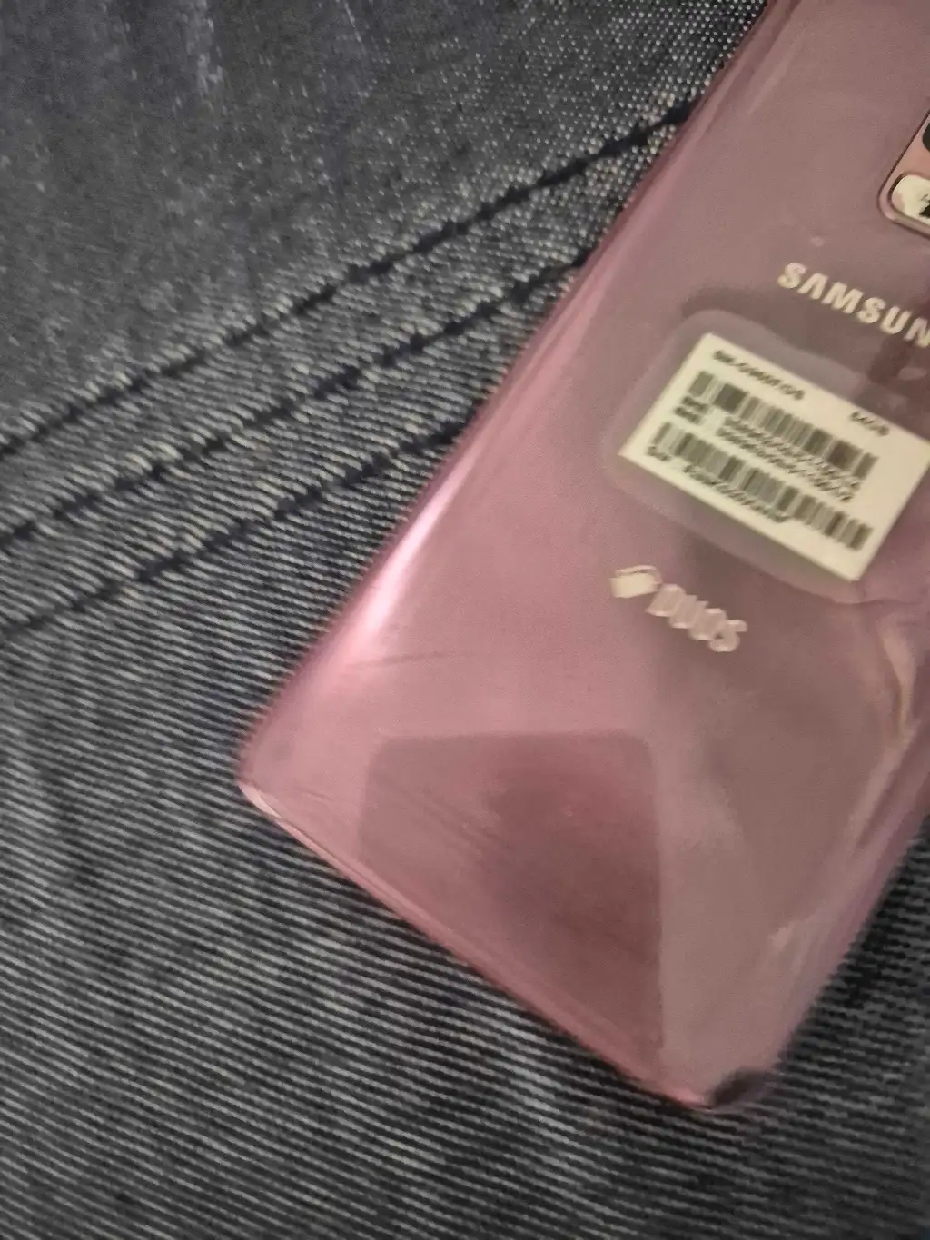 Samsung Galaxy S9 64GB (Double SIM) - Écran fissuré mais fonctionnel