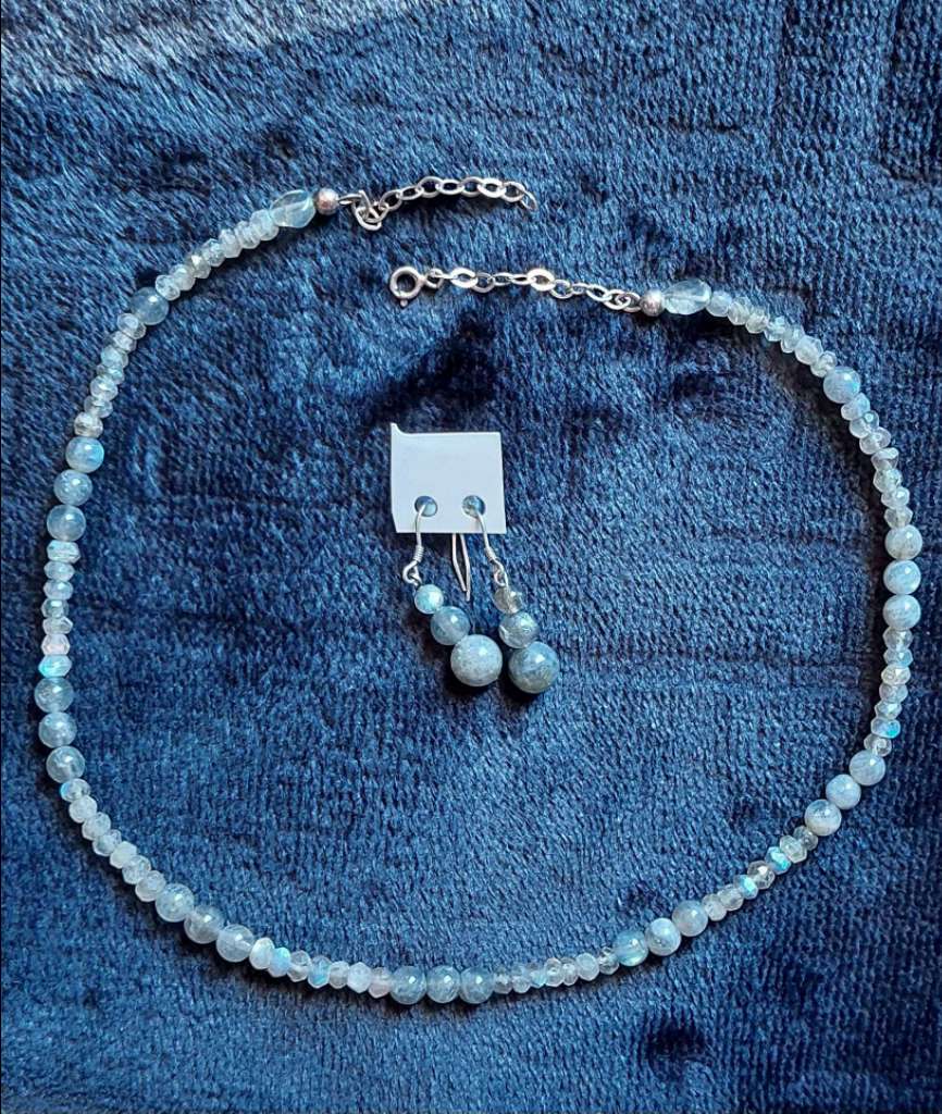 Set en argent et Labradorite